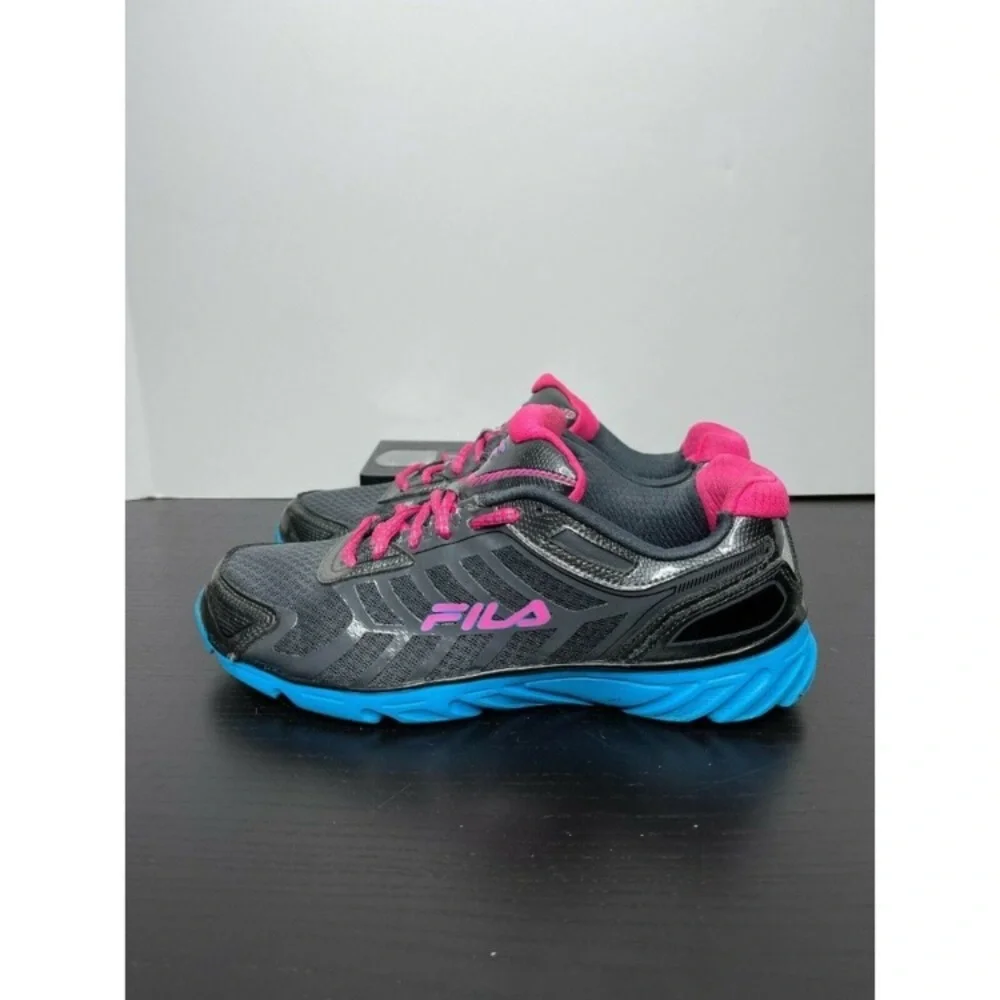 Fila RN 91175 Gray/Pink/Blue Running Training Shoes Size 9.5 —#072 - Picture 5 of 9
